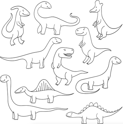 Doodle Your Way into the Past: Unleash Your Inner Paleontologist with These Easy Dinosaur Doodles